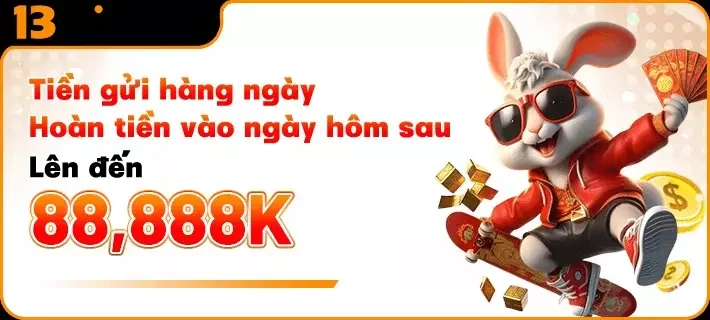 hoàn tiền lên đến 88,888k