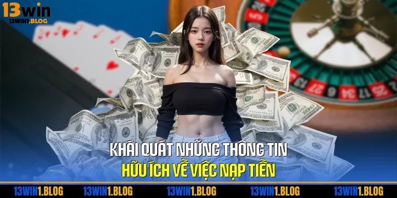 Khái quát những thông tin hữu ích về việc nạp tiền