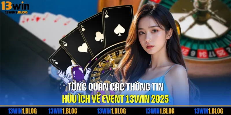 Tổng quan các thông tin hữu ích về event 13WIN 2025